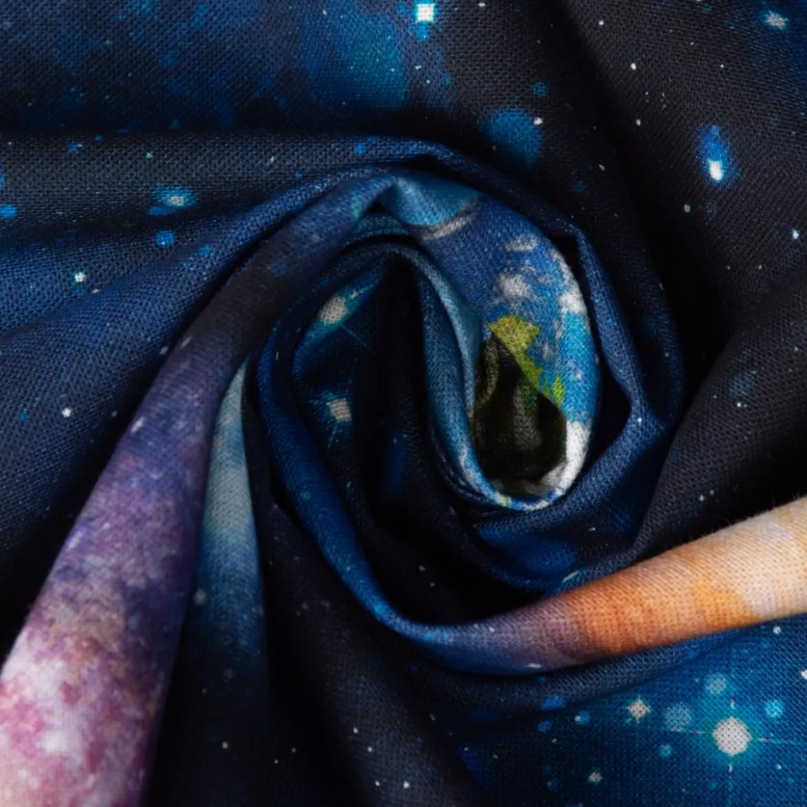 SCHÖNER LEBEN. Kissenhülle Weltall Planeten Erde blau bunt verschiedene Größen