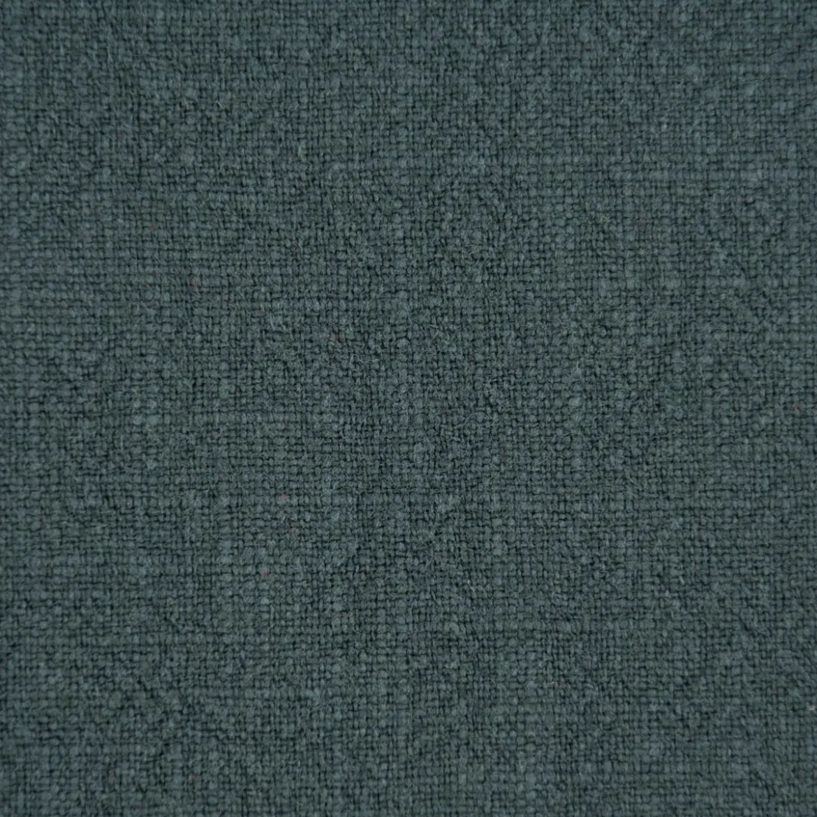 SCHÖNER LEBEN. Stoffservietten 4er Set Bio Ramie Leinenoptik dunkelgrün 40x40cm