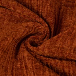SCHÖNER LEBEN. Thermovorhang Thermochenille Akustik Kälteschutz INUIT terracotta 245cm oder Wunschlänge