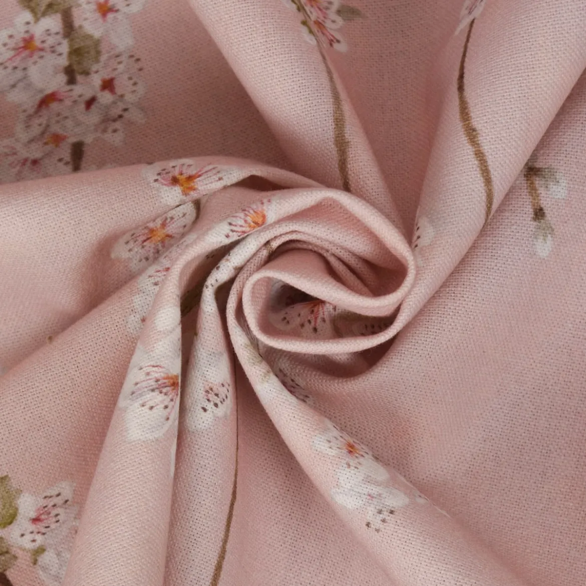 SCHÖNER LEBEN. Tischdecke Almond Blossom Mandelblütenzweige rosa verschiedene Größen