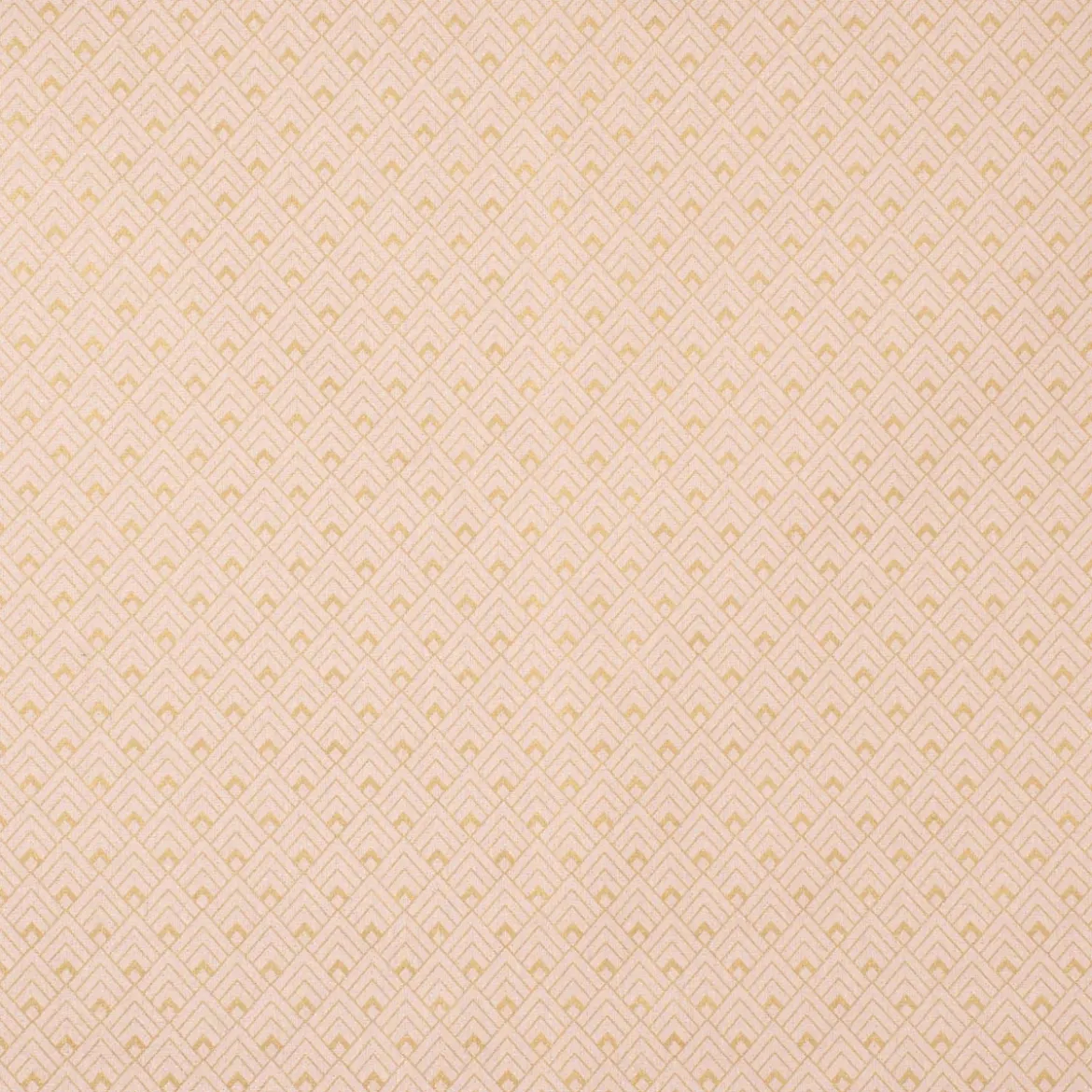 SCHÖNER LEBEN. Tischdecke Art Deco Metallic Rauten rosa goldfarbig verschiedene Größen