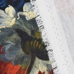 SCHÖNER LEBEN. Tischdecke Digitaldruck Blumen dunkel bunt eckig in verschiedenen Größen