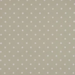 SCHÖNER LEBEN. Tischdecke Full Stop Punkte grünbeige weiß verschiedene Größen