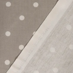 SCHÖNER LEBEN. Tischdecke Full Stop Punkte grau weiß verschiedene Größen
