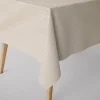 SCHÖNER LEBEN. Tischdecke geometrisch Linien Y natur weiß verschiedene Größen