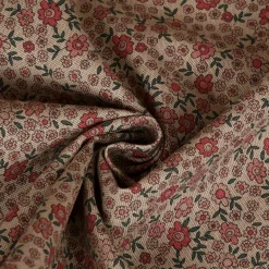 SCHÖNER LEBEN. Tischdecke Leinenlook Sweet Daisy Allover Blümchen natur rosa verschiedene Größen