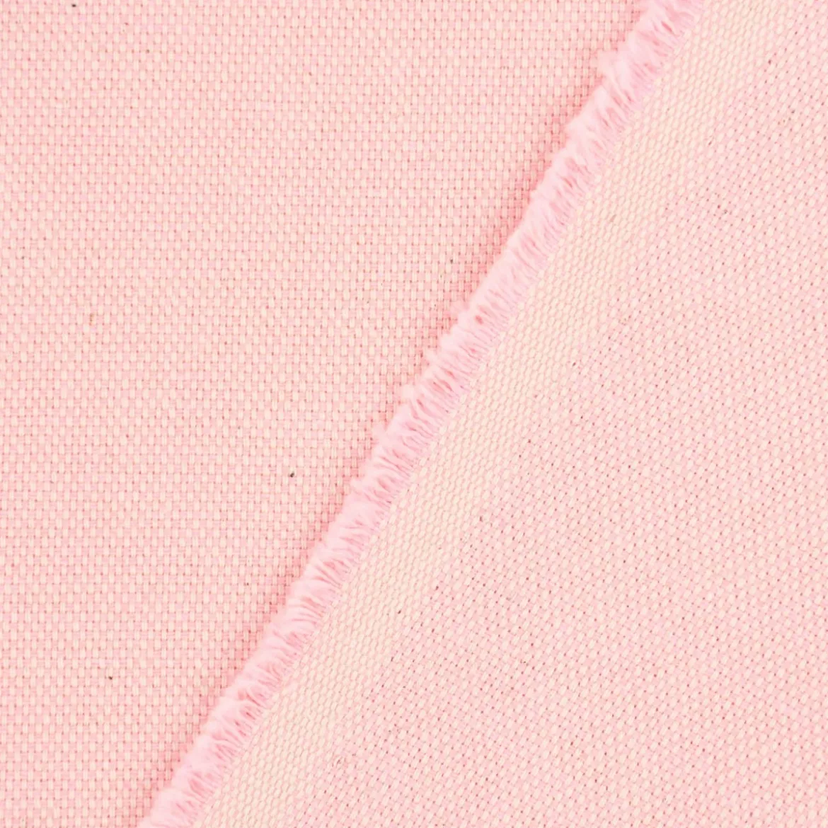 SCHÖNER LEBEN. Tischdecke Leinenlook uni rosa verschiedene Größen