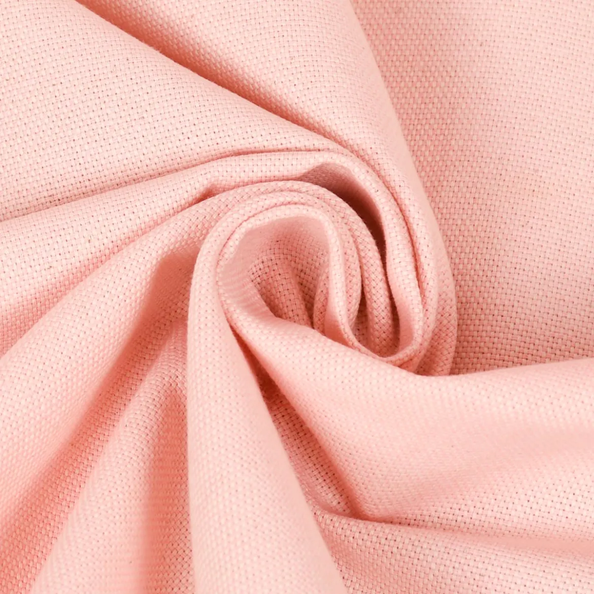 SCHÖNER LEBEN. Tischdecke Leinenlook uni rosa verschiedene Größen