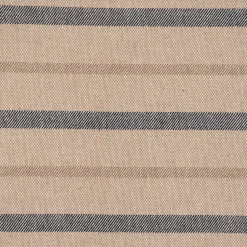 SCHÖNER LEBEN. Tischdecke Leinenlook Riviera Stripe Small Streifen natur blau verschiedene Größen
