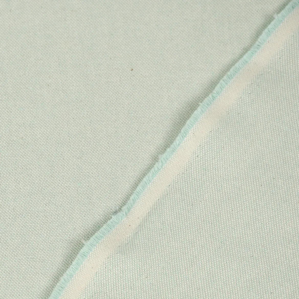 SCHÖNER LEBEN. Tischdecke Leinenlook uni pastell mint verschiedene Größen