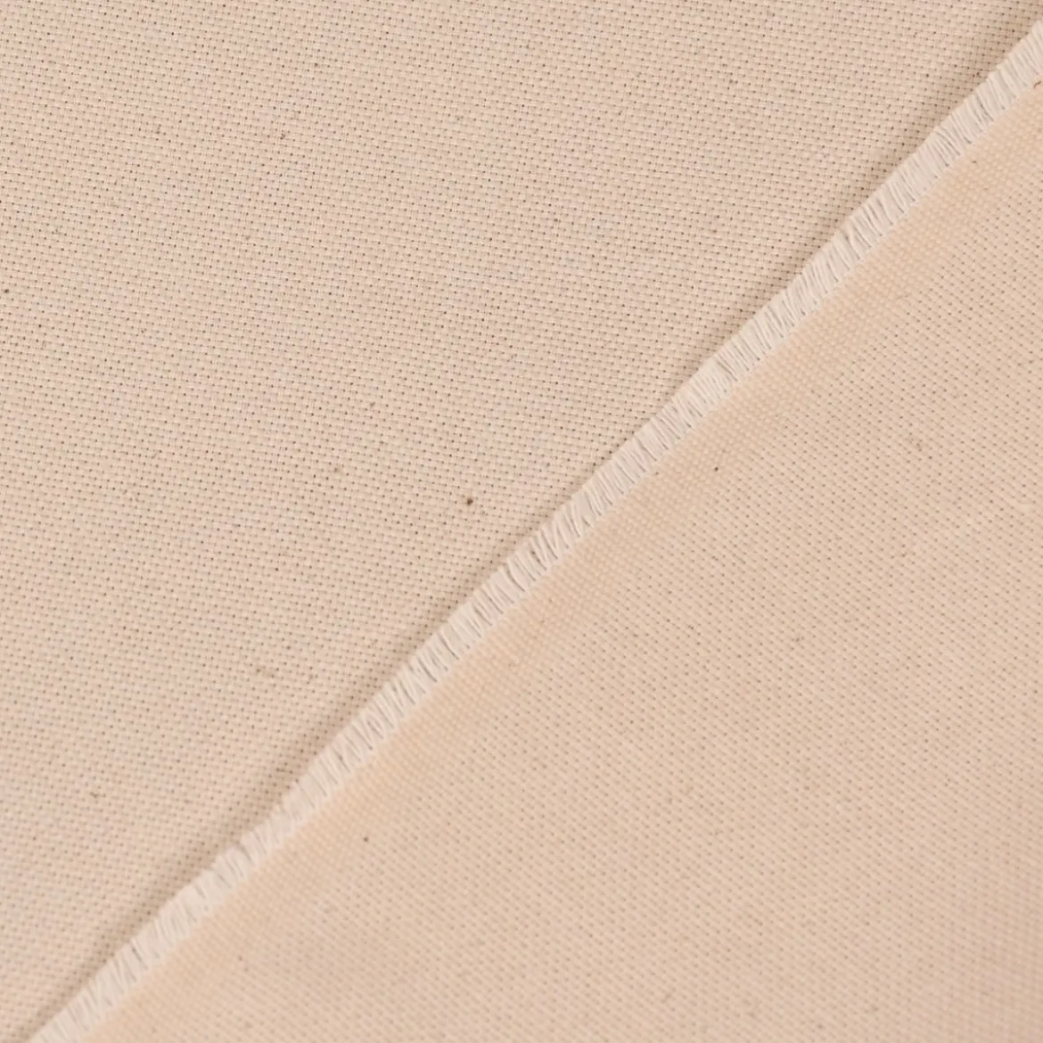 SCHÖNER LEBEN. Tischdecke Leinenlook uni creme verschiedene Größen