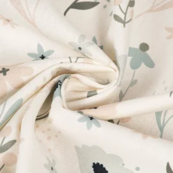 SCHÖNER LEBEN. Tischdecke Pastell Blumen ecru mintgrün vanille verschiedene Größen