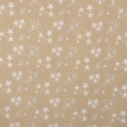 SCHÖNER LEBEN. Tischdecke Sterne beidseitig gold beige eckig in verschiedenen Größen