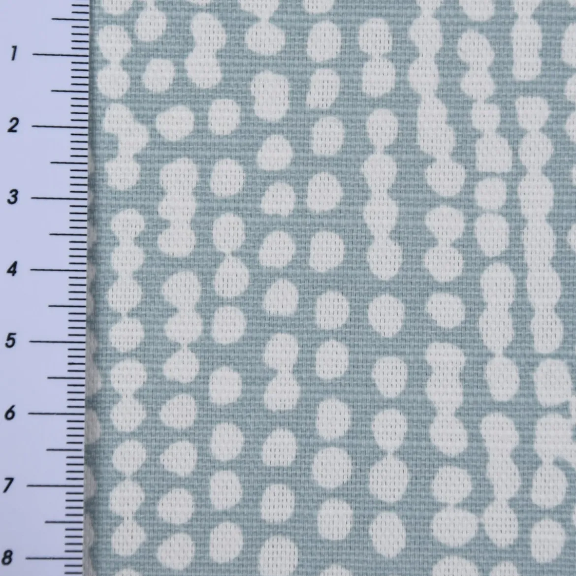 SCHÖNER LEBEN. Tischdecke STUDIO G Rainfall Regentropfen mineral blau weiß verschiedene Größen