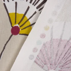 SCHÖNER LEBEN. Tischdecke Sundance Blumen beige ocker beere aqua verschiedene Größen