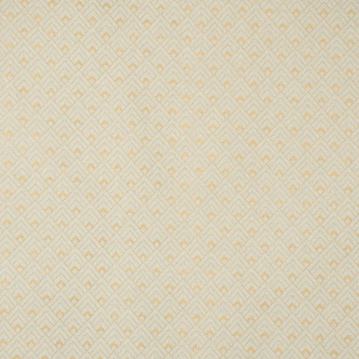 SCHÖNER LEBEN. Tischläufer Art Deco Metallic Rauten mint goldfarbig 40x160cm