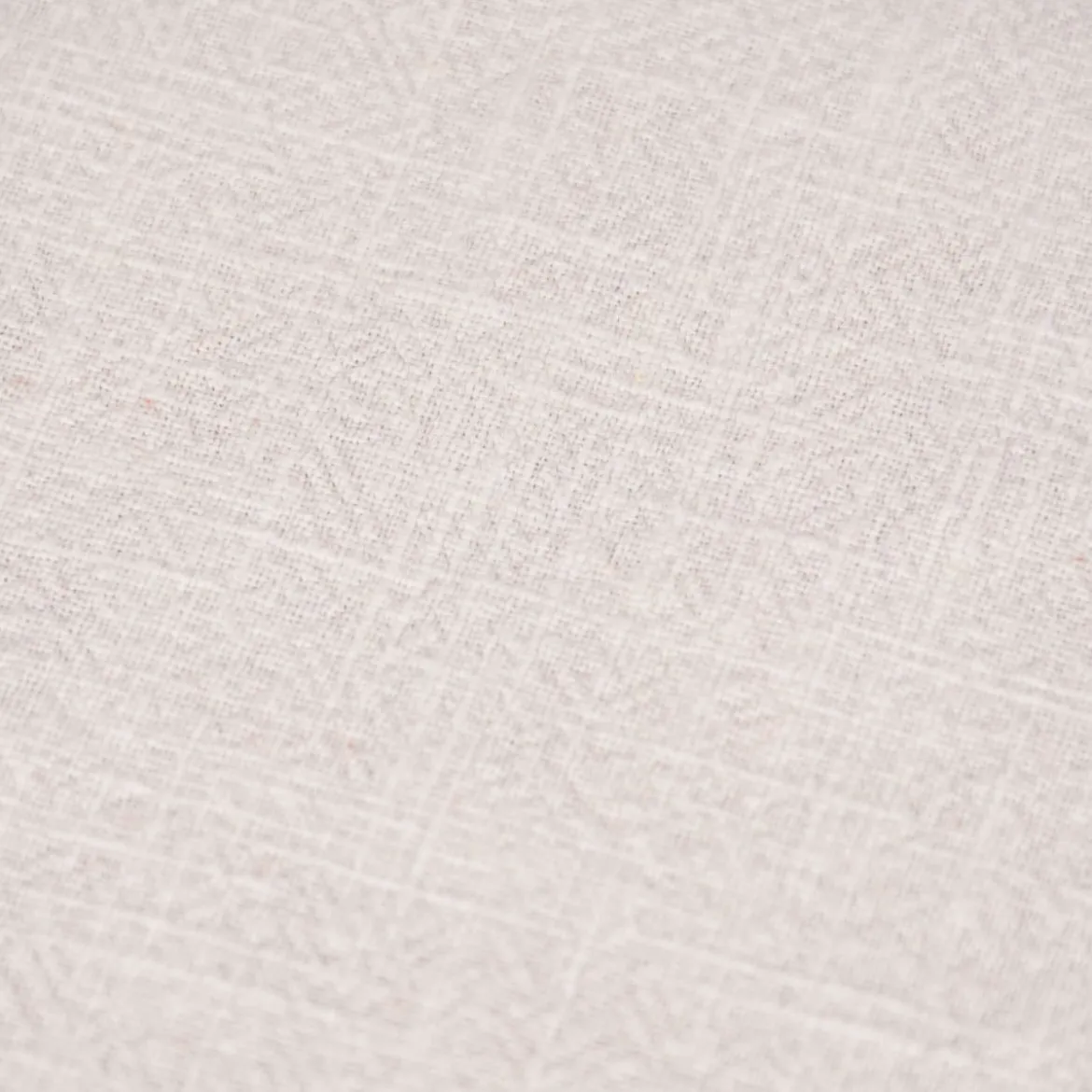 SCHÖNER LEBEN. Tischläufer Bio Ramie Leinenoptik cremeweiß 40x160cm
