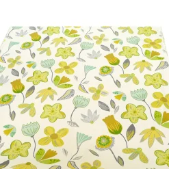 Schöner Leben Tischläufer Coconut Grove Lemonade Blumen grau grün gelb 40x160cm