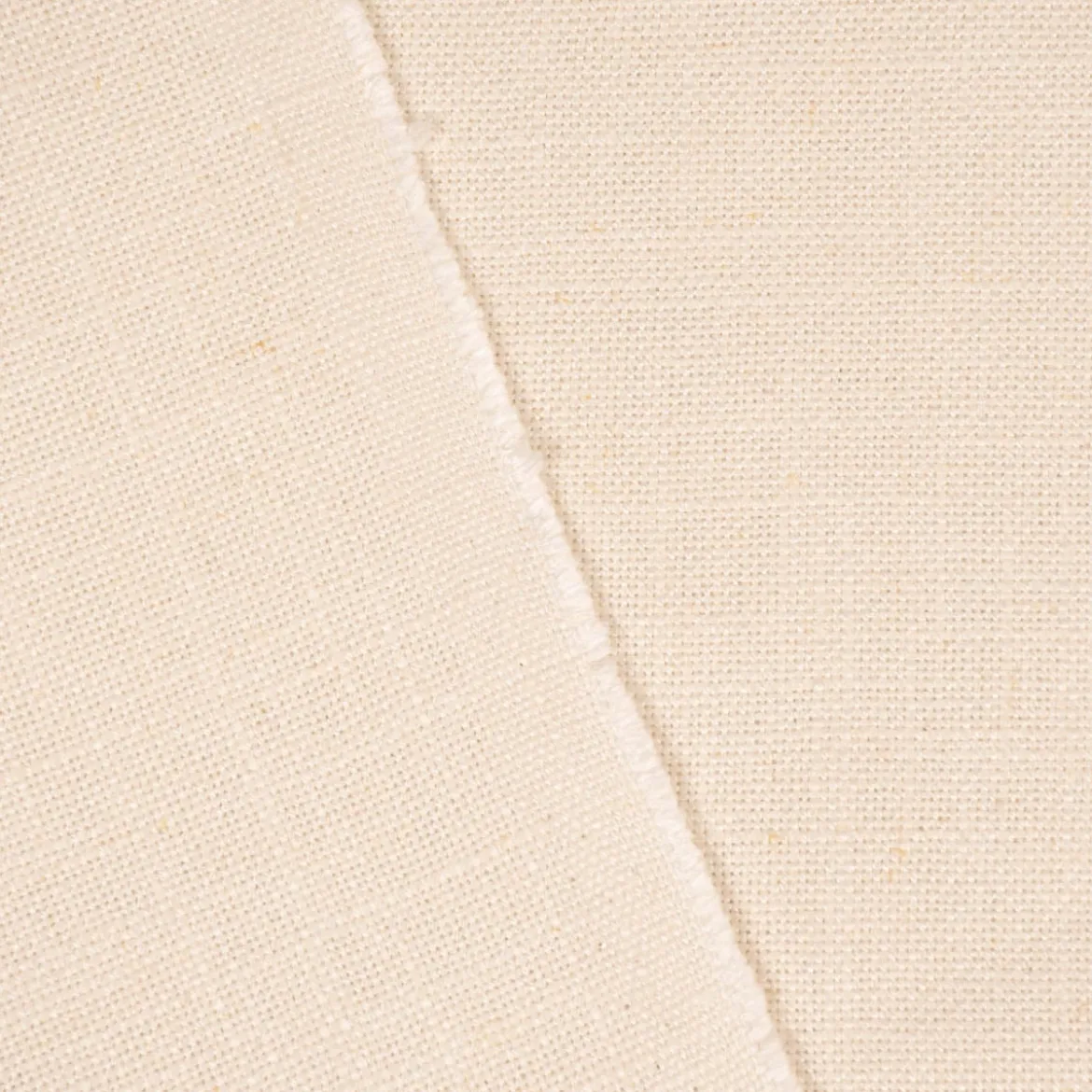 SCHÖNER LEBEN. Tischläufer Deluxe Viskose Leinen uni ecru 40x160cm