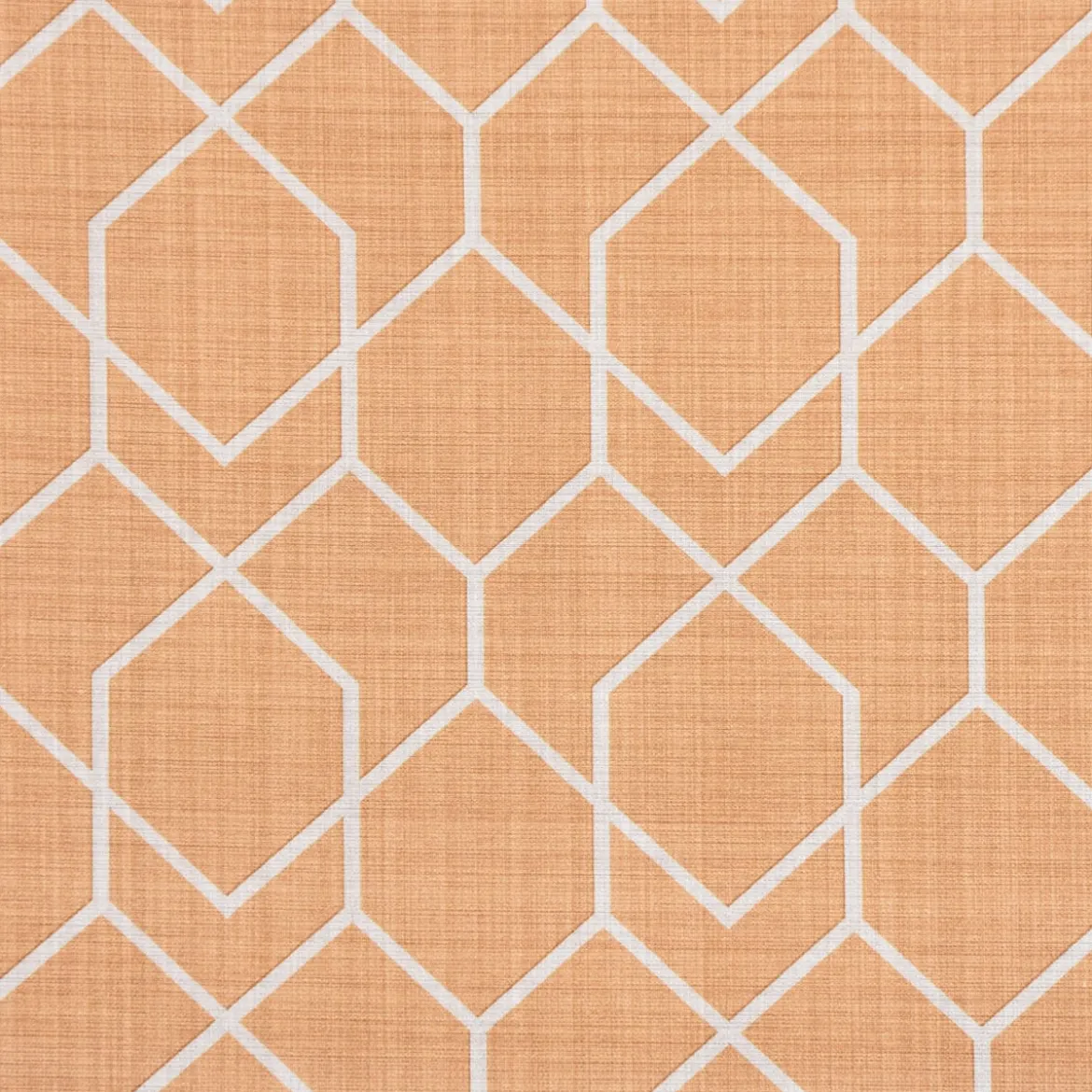 SCHÖNER LEBEN. Tischläufer Geometrie Sechseck gelb beige 40x160cm