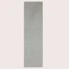 SCHÖNER LEBEN. Tischläufer grau mit Kleksen Tropfen 40x160cm