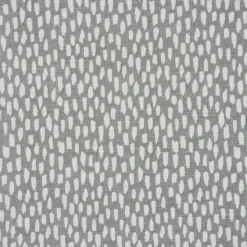 SCHÖNER LEBEN. Tischläufer grau mit Kleksen Tropfen 40x160cm