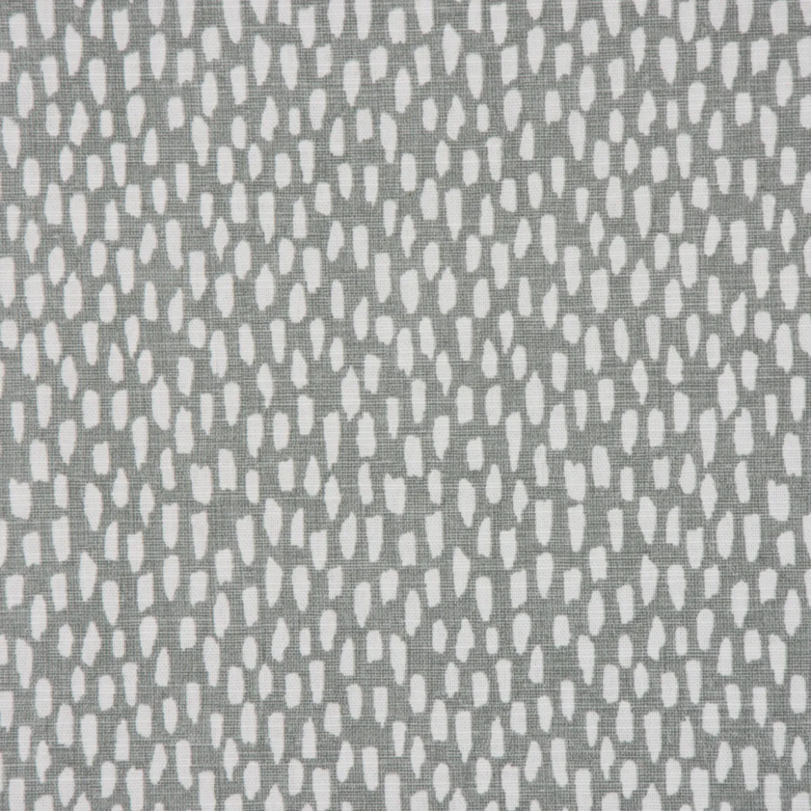 SCHÖNER LEBEN. Tischläufer grau mit Kleksen Tropfen 40x160cm