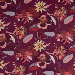 SCHÖNER LEBEN. Tischläufer große Blumen beere bunt 40x160cm