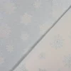 SCHÖNER LEBEN. Tischläufer Ice Star Schneeflocken Eiskristalle hellblau silberfarbig beige 40x160cm