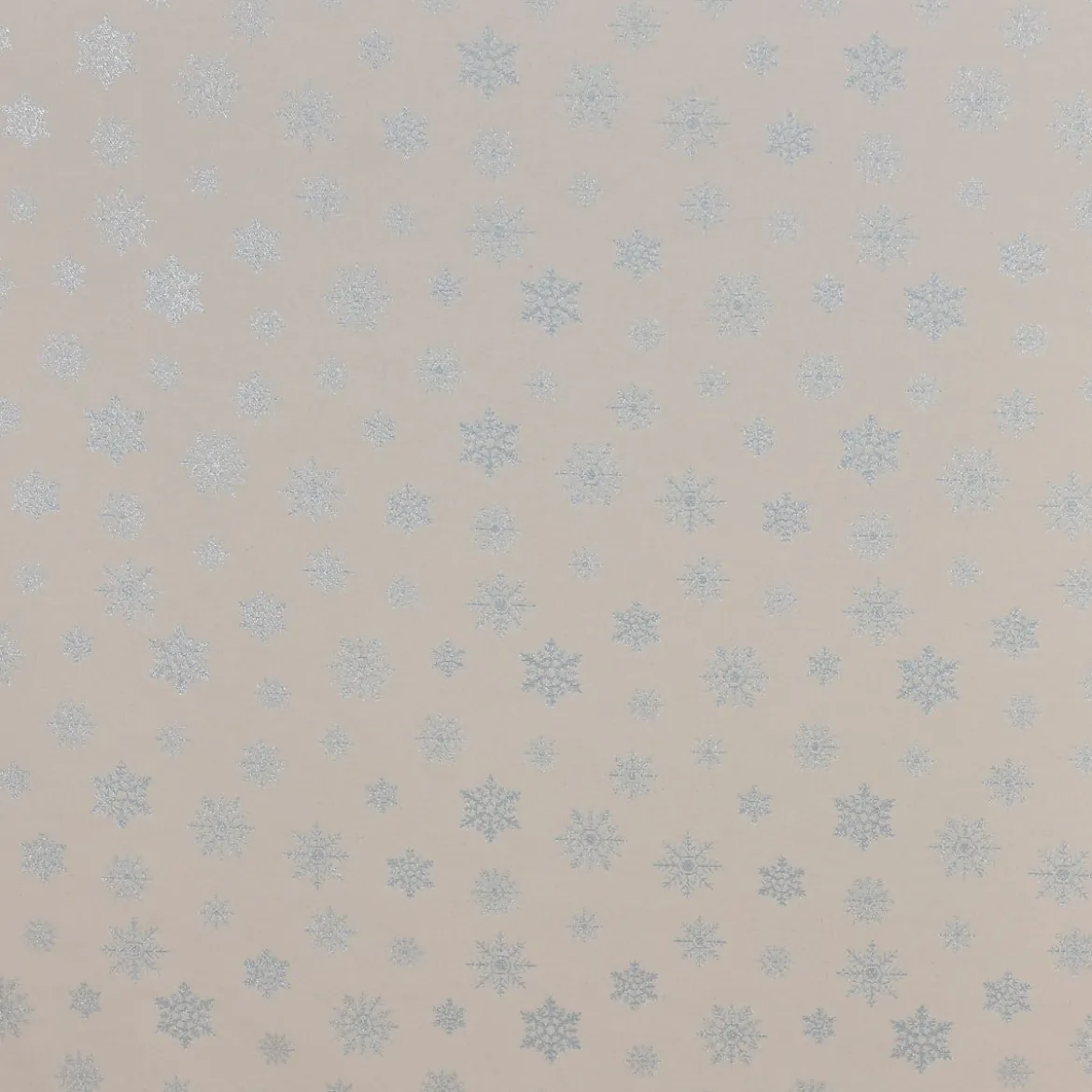 SCHÖNER LEBEN. Tischläufer Ice Star Schneeflocken Eiskristalle beige hellblau silberfarbig 40x160cm