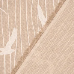 SCHÖNER LEBEN. Tischläufer Iconic Seagull Stripe Möwen Streifen natur weiß 40x160cm