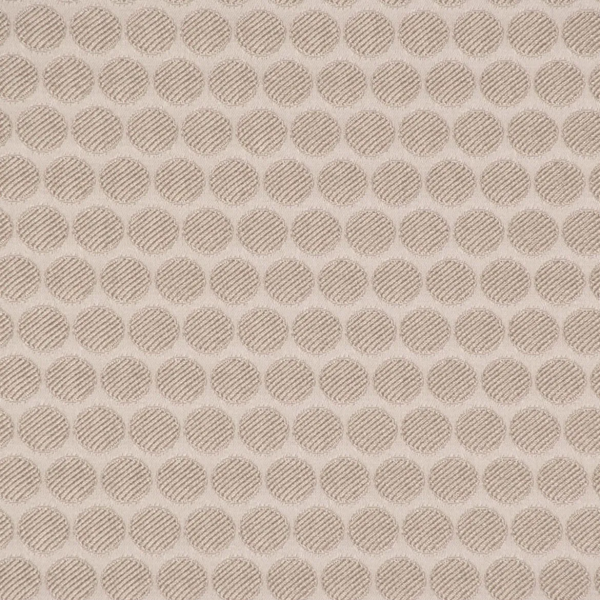 SCHÖNER LEBEN. Tischläufer Jacquard Punkte beige dunkelbeige 40x160cm