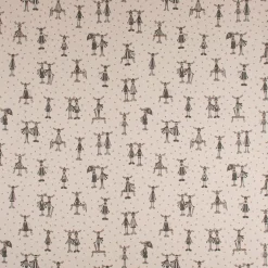 SCHÖNER LEBEN. Tischläufer Leinenlook Moose Winter Elche Love natur grau beige 40x160cm