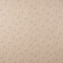 SCHÖNER LEBEN. Tischläufer Leinenlook Florist Elegant Schleierkraut natur weiß 40x160cm