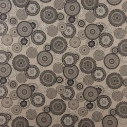 SCHÖNER LEBEN. Tischläufer Mandalas natur grau 40x160cm