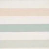 SCHÖNER LEBEN. Tischläufer Pastell Streifen Querstreifen ecru mintgrün vanille 40x160cm
