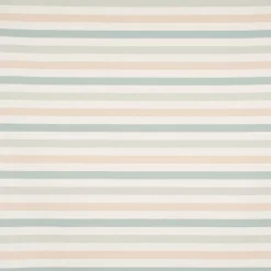 SCHÖNER LEBEN. Tischläufer Pastell Streifen Querstreifen ecru mintgrün vanille 40x160cm