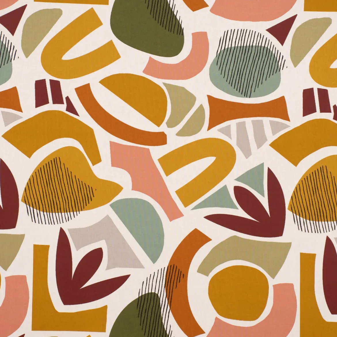 SCHÖNER LEBEN. Tischläufer Retro Art moderne Kunst bunt 40x160cm