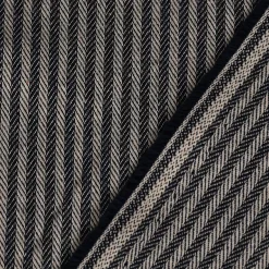 SCHÖNER LEBEN. Tischläufer Streifen 3mm beige blau 40x160cm