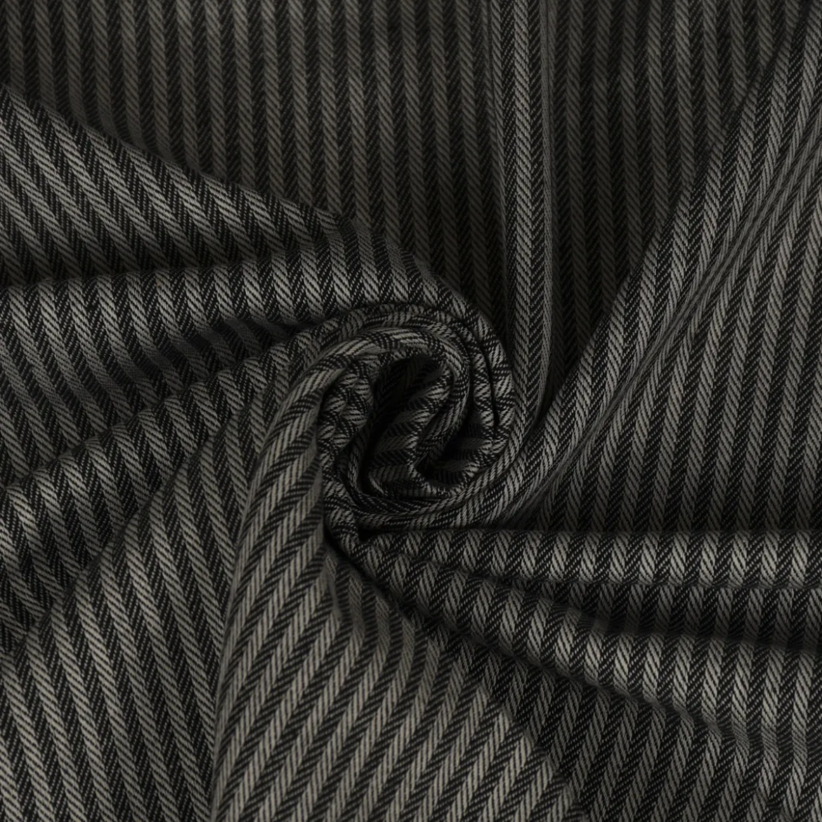 SCHÖNER LEBEN. Tischläufer Streifen 3mm beige schwarz 40x160cm