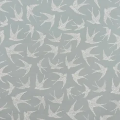 SCHÖNER LEBEN. Tischläufer STUDIO G Schwalben mint weiß 40x160cm