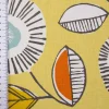SCHÖNER LEBEN. Tischläufer Sundance Blumen hellgrün braun orange aqua 40x160cm
