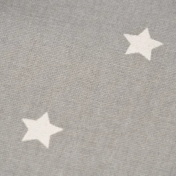 SCHÖNER LEBEN. Tischläufer Twinkle Sterne grau weiß 40x160cm