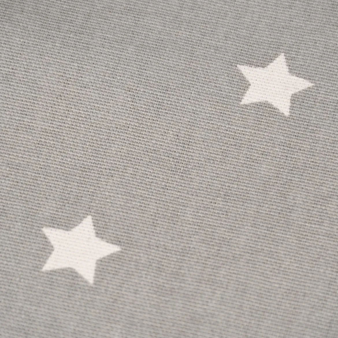 SCHÖNER LEBEN. Tischläufer Twinkle Sterne grau weiß 40x160cm