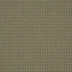 SCHÖNER LEBEN. Tischläufer Waffelrelief Kästchenstruktur uni khaki-grün 40x160cm