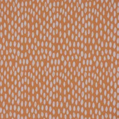 SCHÖNER LEBEN. Vorhang Bayside Tupfen Pinselstriche orange weiß 245cm oder Wunschlänge
