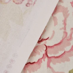 SCHÖNER LEBEN. Vorhang Clarke & Clarke STUDIO G Blumen Rosen beige grün rot 245cm oder Wunschlänge