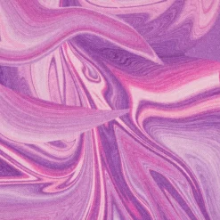 SCHÖNER LEBEN. Vorhang Digitaldruck Retro Batik lila pink 245cm oder Wunschlänge