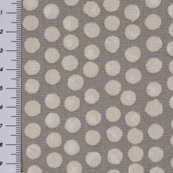 SCHÖNER LEBEN. Vorhang Fryett`s Halbpanama Spotty Punkte grau 245cm oder Wunschlänge