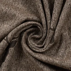 SCHÖNER LEBEN. Vorhang Jacquard Hirschkopf mit Geweih braun dunkelbraun 245cm oder Wunschlänge